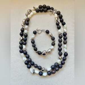 RLM Studio, designed by Robert Lee Morris necklace and bracelet set